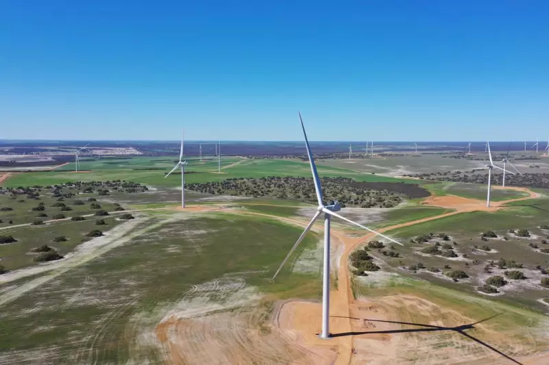 Alinta's Giant Battery Plan for WA Wind Farm to Power 200,000 Homes