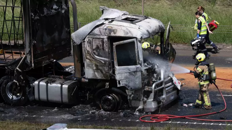Geelong Ring Road Chaos: Truck Fire Shuts Major Artery