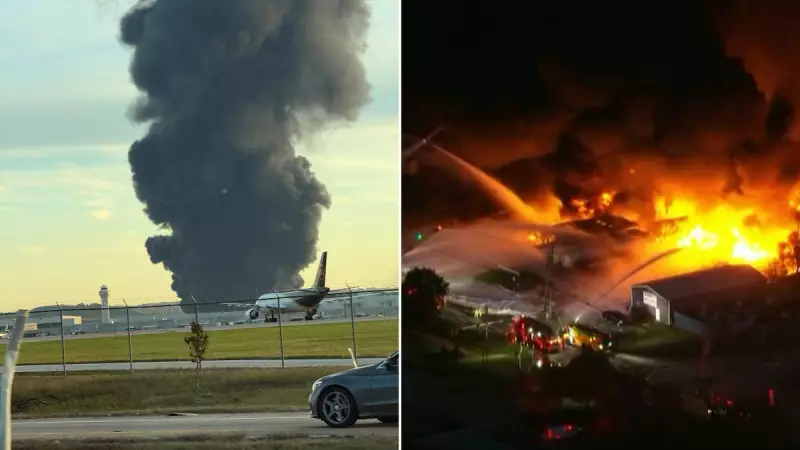 Louisville Airport Emergency: Plane Crashes Moments After Takeoff With Multiple Injuries Reported