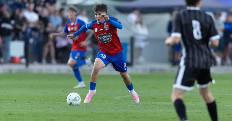 Newcastle Jets Lock In Rising Star Will Dobson With Contract Extension