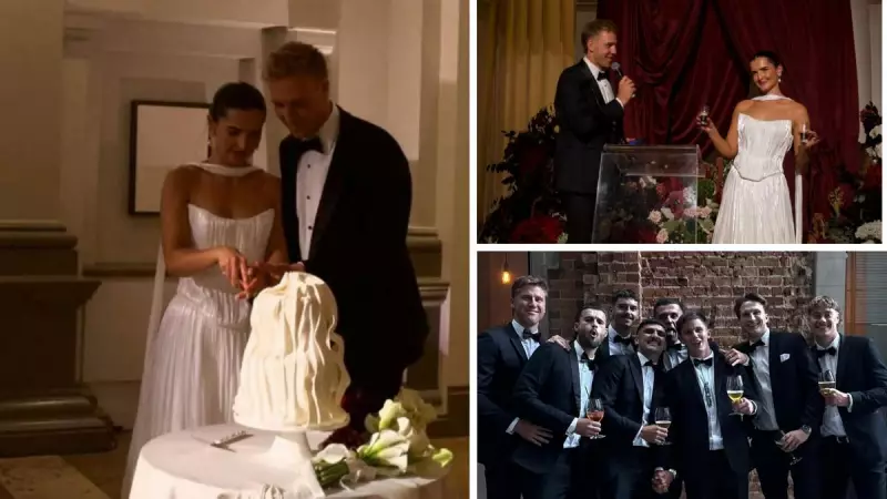 Oscar Allen Marries Lorna McNabb in Eagles-Filled Ceremony
