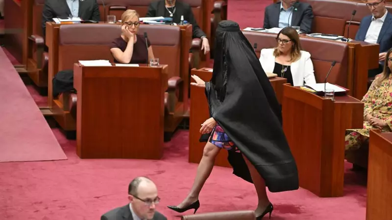 Pauline Hanson's Burqa Stunt Condemned in Senate Session