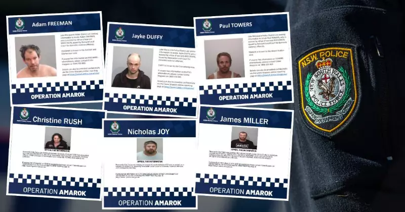 Police Hunt Domestic Violence Offenders in NSW Operation Amarok