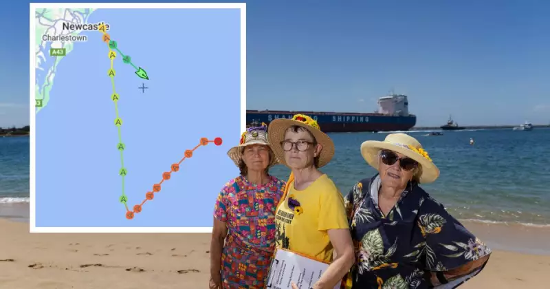 Rising Tide Activists Disrupt Newcastle Coal Shipping Channel