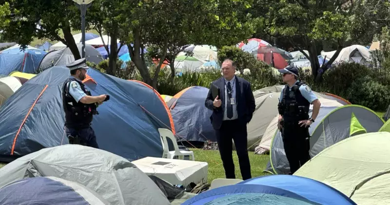 Teenager charged over Foreshore Park bong assault during climate protest