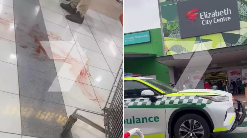 Teenagers charged after violent stabbing at Adelaide shopping centre