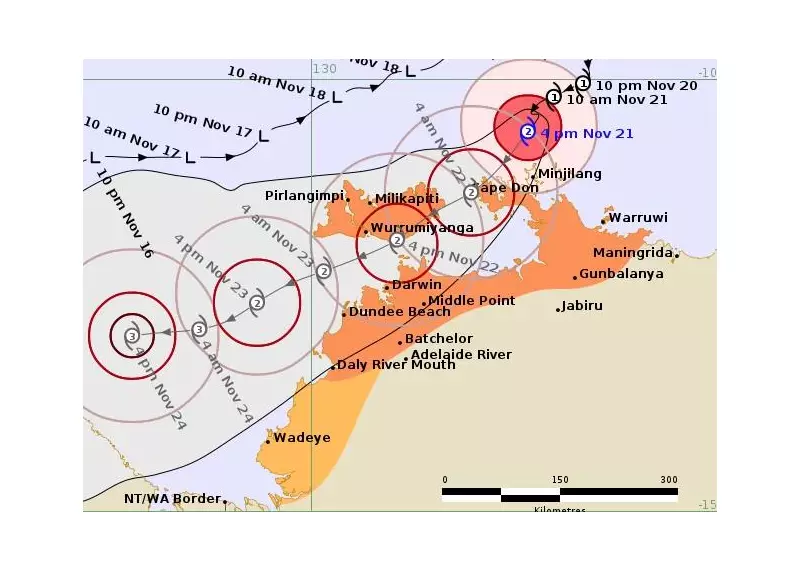 Tropical Cyclone Fina Hits Northern Australia as Category Two System