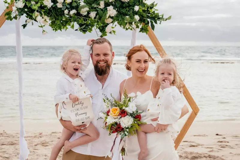 UK Couple's Dream Elopement on Yanchep Beach with Family Touches