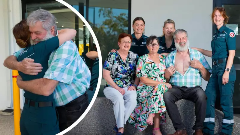 WA Cardiac Arrest Survivor's Emotional Reunion With Lifesaving Paramedics