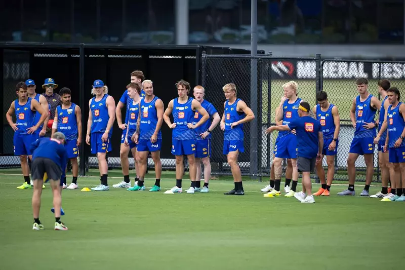 West Coast Eagles Launch New Era with Fresh Faces at Training