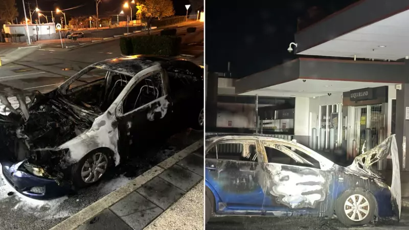 Work Holidaymaker's Perth Nightmare: Car Torched in Shopping Centre Car Park Robbery