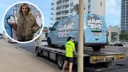 Bonnie Blue's Bang Bus Breaks Down on Gold Coast During Schoolies