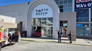 Car Crashes Into North Beach Shopping Centre, Pedestrian Injured