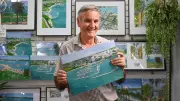 Geelong Artist Geoff Munro Transforms Waterfront Paintings into Greeting Cards