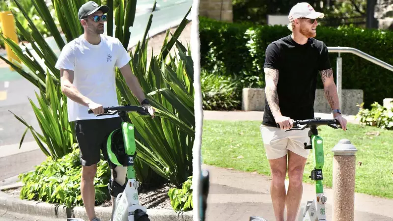 Ben Stokes & England's Brisbane Scooter Fun Days Before Second Ashes Test