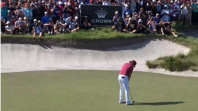 Cameron Smith's Australian Open Dream Denied by Miracle Chip from Rasmus Neergaard-Petersen