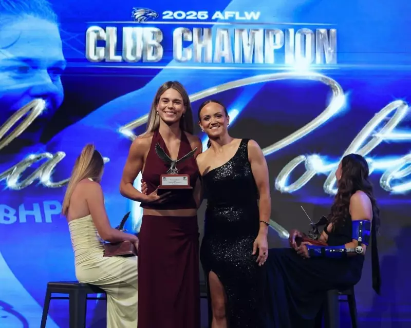 Ella Roberts Aims to Be AFLW's Best After Winning Eagles' Top Honour