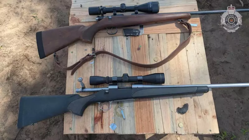 Major Gun Bust in Upper Haughton: Nine Firearms Seized, Three Arrested