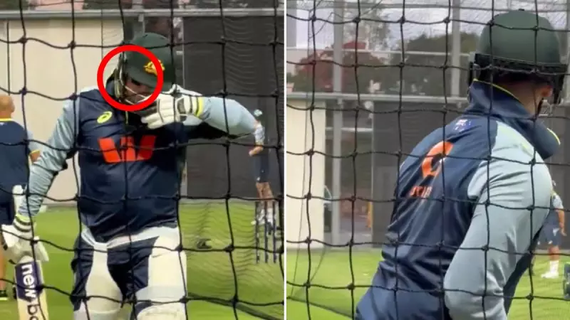 Steve Smith Adopts Chanderpaul's Anti-Glare Patches for Gabba Test