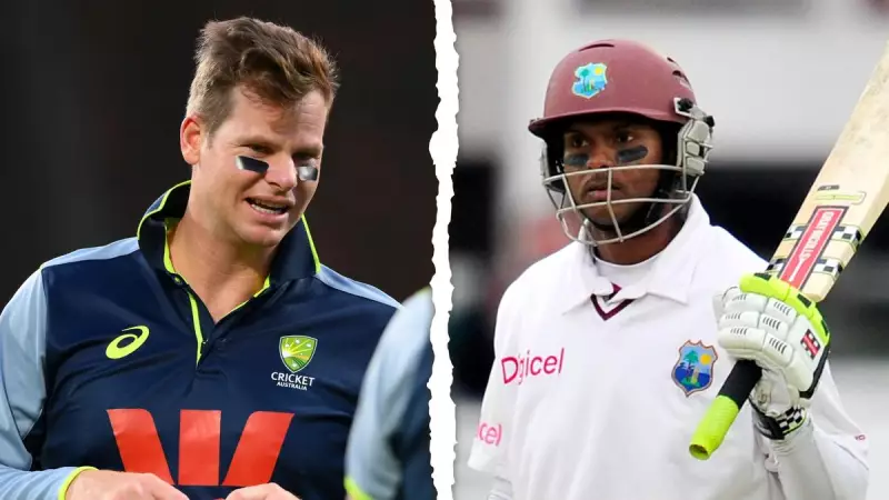 Steve Smith Adopts Chanderpaul's Eye Stickers for Gabba Test