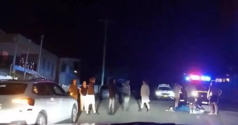 Woman Hospitalised After Shellharbour Foreshore Crash; Driver Swerved to Avoid Man