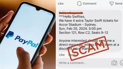 Aussies Lose $432 on Average in Ticket Scams, PayPal Study Reveals