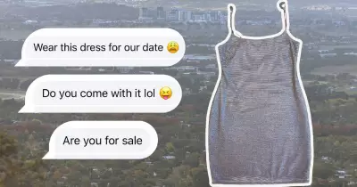 Canberra journalist's Facebook Marketplace dress ad sparks flood of unwanted male advances