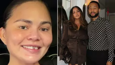 Chrissy Teigen's Festive Mishap: Loses Tooth Creating Candy Cane Magic for Kids