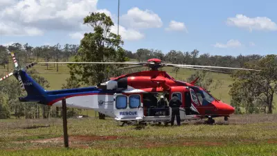 Critical Qld Rescue Helicopter Grounded Due to Staff Shortage