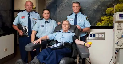 Newcastle Police Roll Up Sleeves for Bondi Victims in Record Blood Drive