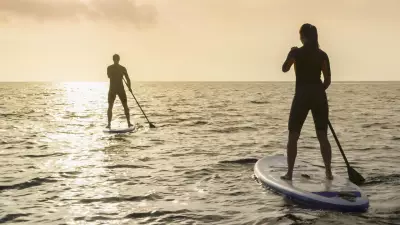 Paddleboarders' Christmas Day ordeal: 18km drift from Portarlington to Werribee
