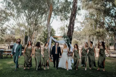 Perth Couple's Fairytale Wedding in Herne Hill Gum Tree Sanctuary