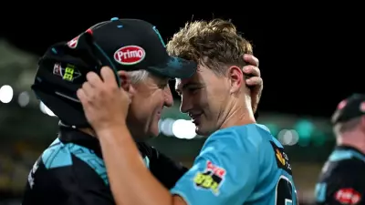 Rookie Tom Balkin's dream debut seals Heat's thrilling Gabba BBL win over Strikers