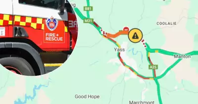 Truck Fire Closes Hume Highway Near Yass, Major Delays Expected