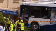 Bus Crashes into Sydney Medical Centre, Three Hospitalised After Collision