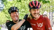 Cairns father-son duo complete epic 6,000km charity bike ride to Adelaide