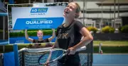 Canberra's Ashleigh Simes wins shot at $1m in Australian Open's One Point Slam