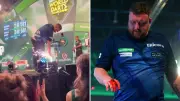 Darts star Cameron Menzies apologises for bloody outburst after World Championship loss