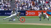 Labuschagne's 'outrageous' one-handed screamer stuns Ashes Test
