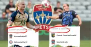 Newcastle Jets fans forced to choose as men's and women's teams clash in simultaneous Saturday fixtures