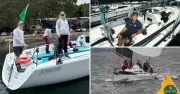 Newcastle sailor's dislocated shoulder and victory in brutal Sydney to Hobart 2025