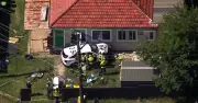 Police Car Crashes into Blacktown House in Western Sydney