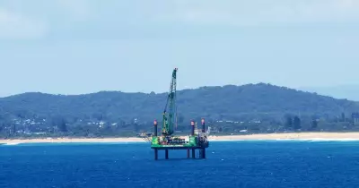 Belmont Desalination Plant's Jack-Up Barge Arrives, Marking Major Milestone