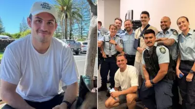 Bondi Attack Officer Scott Dyson Visits Colleagues After Month in Hospital
