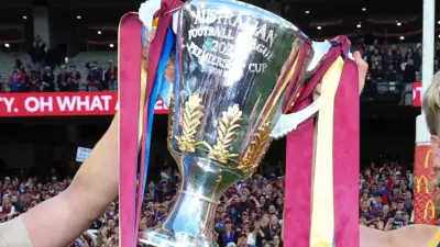 Brisbane Lions' AFL Premiership Trophy Tours Far North Queensland