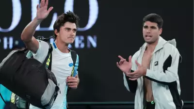 Carlos Alcaraz defeats Adam Walton in straight sets at Australian Open 2025