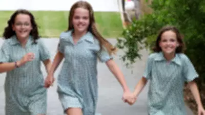 Geelong Triplets Celebrate Milestone as Final Primary Year Begins