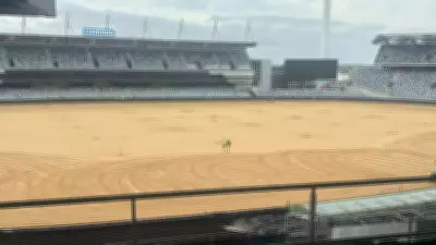 GMHBA Stadium Turf Resurfacing Project on Track for Timely Completion