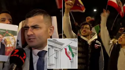 London Protesters Storm Iranian Embassy, Replace Flag as Unrest Grows