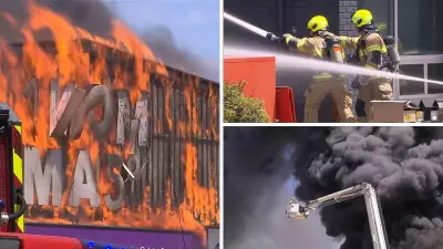 Major Industrial Fire Engulfs Adelaide Warehouse, Emergency Warning Issued